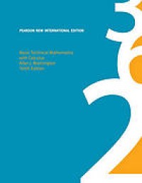 Image of Basic technical mathematics