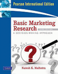 Image of Basic Marketing Research : a decision-making approach. Third Edition