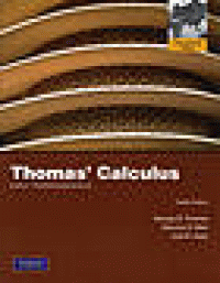 Image of Thomas' Calculus. Twelfth Edition