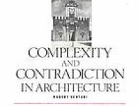 Image of Complexity and contradiction in architecture. Second Edition