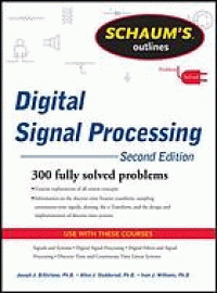 Image of Schaum's outline of digital signal processing. Second Edition