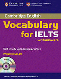 Image of Vocabulary for IELTS with answers ; self-study vocabulary practice