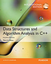 Image of Data structures and algorithm analysis in C++. Fourth International Edition