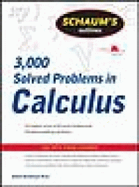 Image of Schaum's outline of 3000 solved problems in calculus