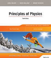 Image of Principles of physics. Tenth Edition