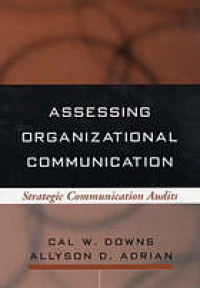 Image of Assessing organizational comunication :strategic communication audits
