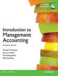 Image of Introduction to management accounting. Sixteenth Edition