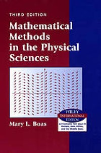 Image of Mathematical methods in the physical sciences. Third Edition