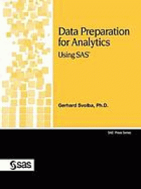 Image of Data preparation for analytics using SAS
