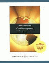 Image of Cost Management: Strategies for Business Decisions. Fourth Edition