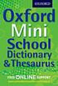 Image of Oxford mini school dictionary & thesaurus