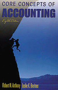 Image of Core concepts of accounting. Eighth edition