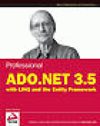 Image of Professional ADO.NET 3.5 with LINQ and the entity framework