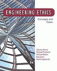 Image of Engineering ethics : concepts and cases. Fifth Edition