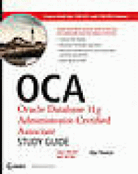Image of OCA oracle database 11g administrator certified associate