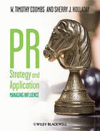 Image of PR strategy and application : managing influence