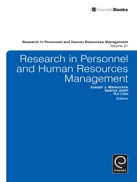 Image of Research in personnel and human resources management Volume 31