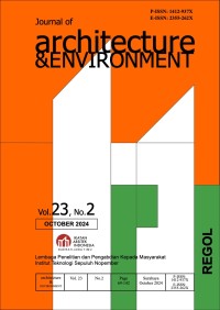 Image of Journal of Architecture and Environment volume 23 nomor 1, April 2024