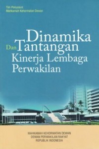 Image of Dinamika dan Tantangan Kinerja Lembaga Perwakilan