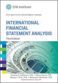 Image of International financial statement analysis. Third Edition