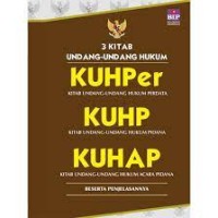 Image of 3 kitab undang-undang hukum: KUHPer, KUHP, KUHAP
