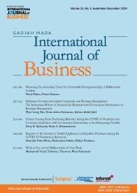 Image of Gadjah Mada International Journal of Business Vol 26, no 3, September-December 2024