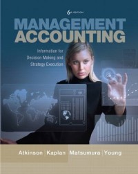 Image of Management accounting : information for decision making and strategy execution. Sixth Edition