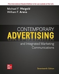 Image of Contemporary advertising and integrated marketing communications. Seventeenth Edition