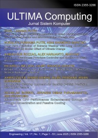 Image of Ultima computing : jurnal sistem komputer, volume 17, nomor 1, June 2025