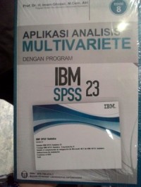 Image of Aplikasi analisis multivariate dengan program IBM SPSS 23