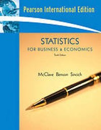 Image of Statistics For Business and Economics. Tenth Edition