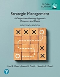 Image of Strategic Management : A Competitive Advantage Approach, Concepts and Cases. Eighteenth Global Edition