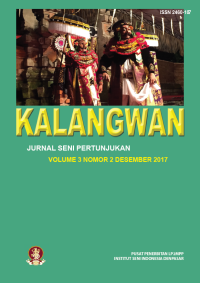 Image of Kalangwan : jurnal seni pertunjukan vol. 3, no. 2, Desember 2017