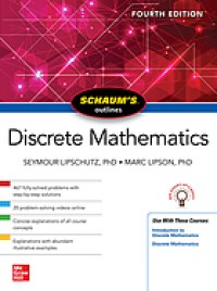Image of Schaum's Outline of Discrete Mathematics. Fourth Edition