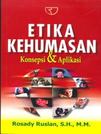 Image of Etika kehumasan: konsepsi & aplikasi