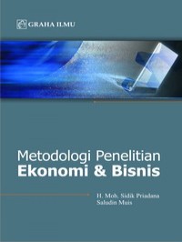 Image of Metodologi Penelitian Ekonomi dan Bisnis