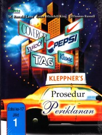 Image of Kleppner's: Prosedur Periklanan. Edisi Ke-17
