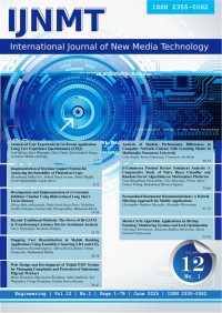 Image of IJNMT : international journal of new media technology, Volume 12 Nomor 1, June 2025