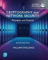 Image of Cryptography and network security : principles and practice. Eighth Global edition