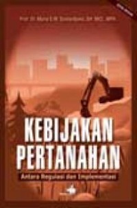 Image of Kebijakan pertanahan antara regulasi dan implementasi
