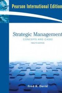 Image of Strategic Management Concepts and Cases. Twelfth Edition