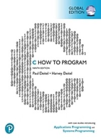 Image of C : how to program. Ninth Global Edition