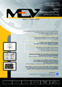 Image of MEV: Journal of Mechatronics, Electrical Power, and Vehicular Technology vol. 11, no. 2, December 2020