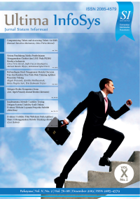 Image of Ultima infosys : jurnal sistem informasi Vol. 10 No. 2, Desember 2019