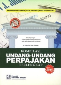 Image of Kompilasi Undang-Undang Perpajakan Terlengkap 2015