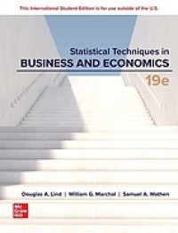 Image of Statistical Techniques in Business and Economics. Nineteenth International Student Edition
