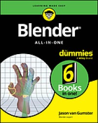 Image of Blender all-in-one for dummies.