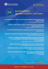 Image of Journal of islamic monetary economics and finance, vol. 9, no. 4, 2023