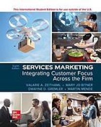 Image of Services marketing : integrating customer focus across the firm. Eighth International Edition