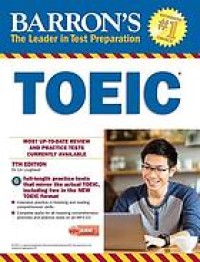 Image of Barron's TOEIC : Test of English for International Communication. Seventh Edition